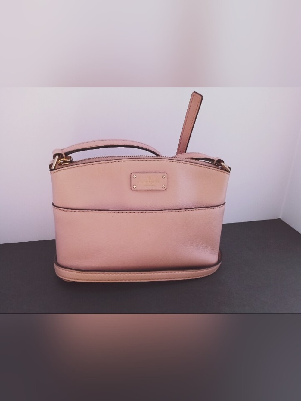 Kate Spade Pink Leather Crossbody Bag